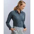 Russell hosszú ujjú női ing Poplin 110 fekete