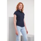 Russell rövid ujjú női ing Poplin 110 tengerkék