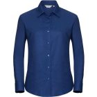 Russell hosszú ujjú női ing Oxford 135 királykék