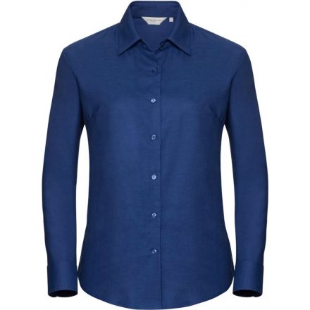 Russell hosszú ujjú női ing Oxford 135 királykék