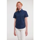 Russell rövid ujjú női ing Oxford 135 tengerkék