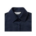 Russell rövid ujjú női ing Oxford 135 tengerkék