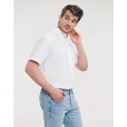 Russell rövid ujjú ing Easy Care Oxford 130 fehér