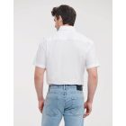 Russell rövid ujjú ing Easy Care Oxford 130 fehér