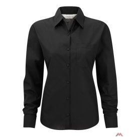 Russell Poplin Blouse LS