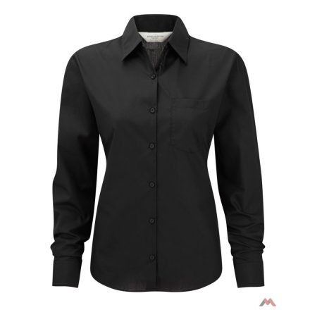 Russell Poplin Blouse LS