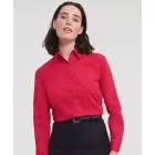 Russell hosszú ujjú női ing Poplin Blouse LS 110 piros
