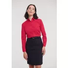 Russell hosszú ujjú női ing Poplin Blouse LS 110 piros