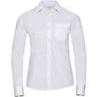 Russell hosszú ujjú női ing Cotton Poplin Blouse LS 125 fehér