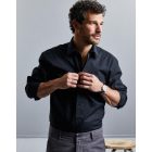 Russell hosszú ujjú ing Cotton Poplin 125 fekete