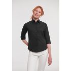 Russell 3/4 ujjú női ing Tailored Blouse 140 fekete
