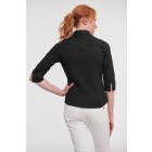 Russell 3/4 ujjú női ing Tailored Blouse 140 fekete