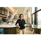 Russell 3/4 ujjú női ing Tailored Blouse 140 fekete