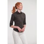 Russell 3/4 ujjú női ing Tailored Blouse 140 barna