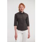 Russell 3/4 ujjú női ing Tailored Blouse 140 barna