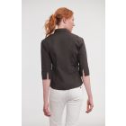 Russell 3/4 ujjú női ing Tailored Blouse 140 barna