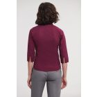 Russell 3/4 ujjú női ing Tailored Blouse 140 bordó
