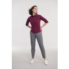 Russell 3/4 ujjú női ing Tailored Blouse 140 bordó