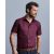 Russell rövid ujjú ing Easy Care Fitted 140 bordó