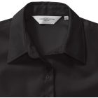Russell hosszú ujjú női ing Ultimate Non-iron Shirt LS 120 fekete