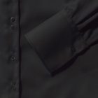 Russell hosszú ujjú női ing Ultimate Non-iron Shirt LS 120 fekete