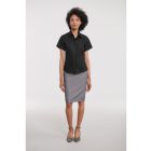 Russell rövid ujjú női ing Ultimate Non-iron 120 fekete