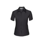 Russell rövid ujjú női ing Ultimate Non-iron 120 fekete