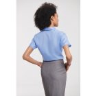 Russell rövid ujjú női ing Ultimate Non-iron 120 égszínkék