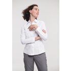 Russell hosszú ujjú női ing Herringbone Shirt LS 130 fehér