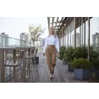 Russell hosszú ujjú női ing Herringbone Shirt LS 130 fehér