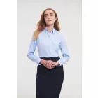 Russell hosszú ujjú női ing Herringbone Shirt LS 130 világoskék