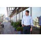 Russell Herringbone Contrast Shirt LSL