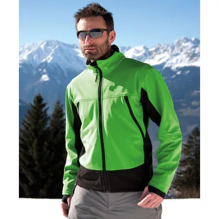 Result softshell dzseki Activity 320 élénkzöld-fekete