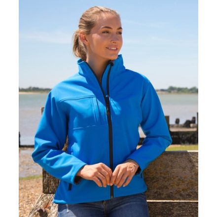 Result női dzseki Classic Softshell 320 azúrkék