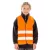 Result jól láthatósági gyerek mellény Junior Hi-Vis Safety fluo-narancs