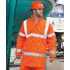 Result Core High Viz Motorway Coat