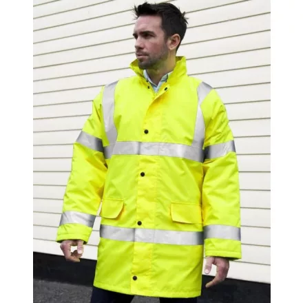 Result Core High Viz Motorway Coat