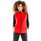 Result női mellény Soft Shell Bodywarmer 280 piros-fekete