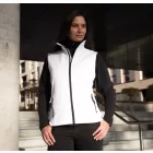 Result női mellény Soft Shell Bodywarmer 280 fehér-fekete