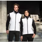 Result női mellény Soft Shell Bodywarmer 280 fehér-fekete