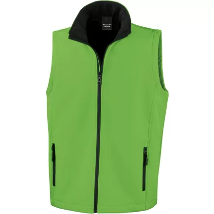 Result mellény Soft Shell Bodywarmer 280 zöld-fekete