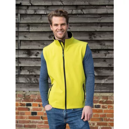 Result mellény Soft Shell Bodywarmer 280 sárga-fekete