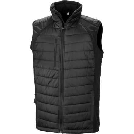 Result Black Compass Padded Softshell Gilet