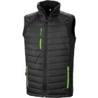 Result softshell mellény Black Compass 280 fekete-lime