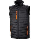 Result Black Compass Padded Softshell Gilet