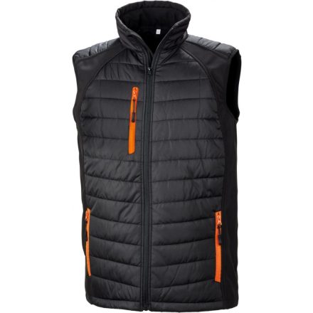 Result Black Compass Padded Softshell Gilet