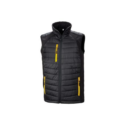 Result softshell mellény Black Compass 280 tengerkék-sárga