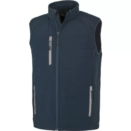 Result Black Compass Padded Softshell Gilet