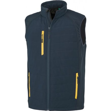 Result Black Compass Padded Softshell Gilet