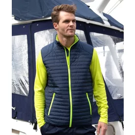 Result mellény Thermoquilt 140 tengerkék-lime